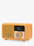 Roberts Revival Petite 2 DAB/DAB+/FM Bluetooth Portable Digital Radio with Alarm, Sunburst Yellow