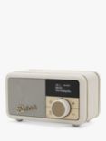 Roberts Revival Petite 2 DAB/DAB+/FM Bluetooth Portable Digital Radio with Alarm, Pastel Cream