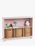 Great Little Trading Co Blake Storage Shelf Unit, Chalk Pink