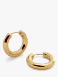 Monica Vinader Essential Click Small Hoop Earrings, Gold