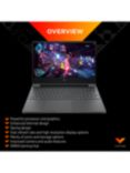 HP Victus 15-fa1004na Gaming Laptop, Intel Core i5 Processor, 8GB RAM, 512GB SSD, RTX 2050,15.6" Full HD, Mica Silver