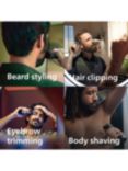 Philips Series 9000 MG9540/15 13-in-1 Ultimate Multi Grooming Trimmer for Beard, Hair, and Body, Black