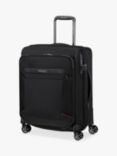 Samsonite Pro-DLX 6 Spinner 4-Wheel 55cm Expandable Suitcase, 52.5L, Black