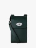 Mulberry Mini Antony Small Classic Grain Leather Crossbody Bag, Mulberry Green