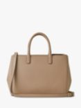 Mulberry M Zipped Micro Classic Grain Leather Top Handle Tote Bag