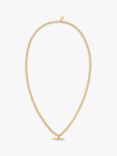 Orelia & Joe Curb Chain T-Bar Pendant Necklace