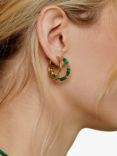 Orelia Everyday Elevated Hoop Earrings
