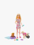 Barbie Wheel Doll and Wheelchair Puppy Playset