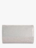 Dune Esmes Diamante Clutch Bag, Silver