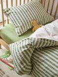 Piglet in Bed Cotton Seersucker Kids' Duvet Cover Set