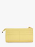 Dune Koining Textured Clutch Bag, Lemom