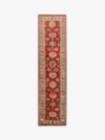 Gooch Oriental Supreme Kazak Runner Rug, L260 x W78 cm, Red