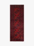 Gooch Oriental Ersari Runner Rug, L199 x W75 cm, Red