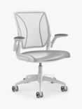 Humanscale Diffrient World Mesh Task Chair, Silver/White