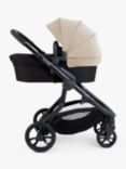 iCandy Orange 4 Pushchair, Carrycot & Accessories with Cocoon Car Seat and Base Travel Bundle, Latte