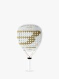 Bullpadel Flow Woman 24 Padel Racket, White/Gold