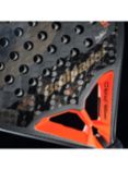 Bullpadel Hack 03 Hybrid 24 Padel Racket, Black/Orange