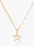 kate spade new york Star Crystal Pendant Necklace, Gold