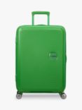 American Tourister Soundbox 4-Wheel 67CM Medium Expandable Suitcase, Cobalt Blue