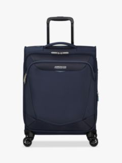 American Tourister Summerride 4-Wheel 55cm Cabin Suitcase, Navy