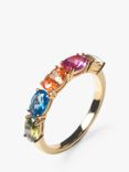 Sif Jakobs Jewellery Facet Cut Cubic Zirconia Ring