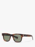 Yves Saint Laurent SL 564 Unisex D-Frame Sunglasses, Tortoise/Grey