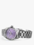 Hamilton Women's Jazzmaster Performer Automatic Bracelet Strap Watch, Purple H36105170