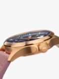 Hamilton Women's Khaki Pilot Automatic Leather Strap Watch, Blue/Pink H76245840