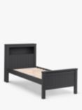 Julian Bowen Maine Bookcase Bed Frame, Single, Anthracite