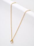 Ted Baker Hannela Crystal Heart Pendant Necklace, Gold