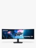 Samsung Odyssey G9 LS49CG954EUXXU Dual QHD Curved Ultrawide Gaming Monitor, 49”, Black