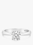 Milton & Humble Jewellery Second Hand Platinum Diamond Solitaire Engagement Ring