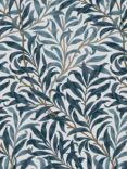 William Morris At Home Willow Bough Wallpaper, White/Blue