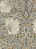 William Morris At Home Pimpernel Wallpaper, Grey