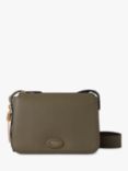 Mulberry Billie Micro Classic Grain Leather Cross Body Bag, Linen Green