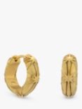 Rachel Jackson London Star Bomb Chub Hoop Earrings, Gold