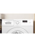 Bosch Series 2 WGE03408GB Freestanding Washing Machine, 8kg Load, 1400rpm Spin, White