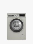 Bosch Series 6 WGG254ZSGB Freestanding Washing Machine, 10kg Load, 1400rpm Spin, Silver Inox