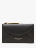 Jasper Conran London Darcey Medium Leather Purse, Black