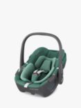 Maxi-Cosi Pebble 360 and Pearl 360 Car Seats with Familyfix 360 Base Family Bundle, Essential Green