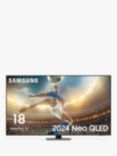 Samsung QE85QN85D (2024) Neo QLED HDR 4K Ultra HD Smart TV, 85 inch with TVPlus & Dolby Atmos, Carbon Silver