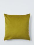 Morris & Co. Golden Lily Velvet Cushion, Ink
