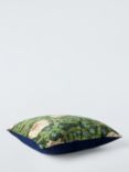 Morris & Co. Pimpernel Velvet Cushion, Midnight