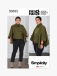 Simplicity Misses' Cape Sewing Pattern, S9893