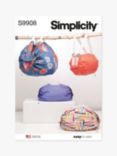 Simplicity Folding Bags Sewing Pattern, S9908