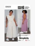 Simplicity Misses' and Women's Lounge Set Sewing Pattern, S9929