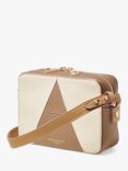 Aspinal of London Pebble Leather Camera A Bag, Cream/Taupe