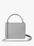 Mulberry Small Amberley Small Classic Grain Leather Crossbody Bag, Pale Grey