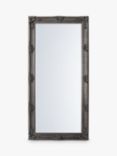 Gallery Direct Denver Baroque Wood Frame Full-Length Leaner Mirror, 165 x 79.5cm, Silver