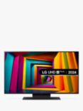 LG 43UT91006LA (2024) LED HDR 4K Ultra HD Smart TV, 43 inch with Freeview Play/Freesat HD, Ashed Blue